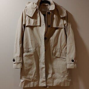 Zara Women's Outwear Beige Trench Coat